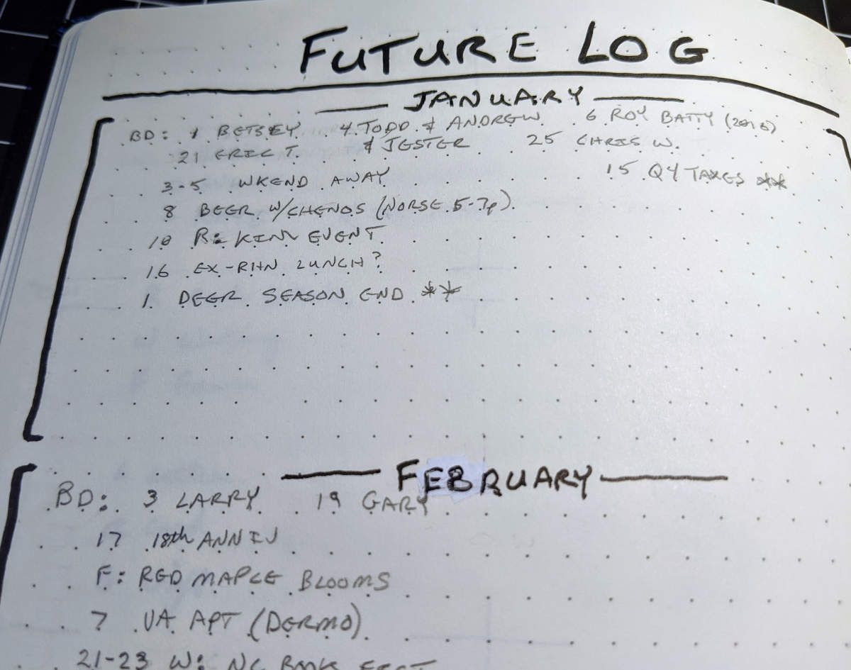 Bullet Journal for 2020, a Minimal Setup