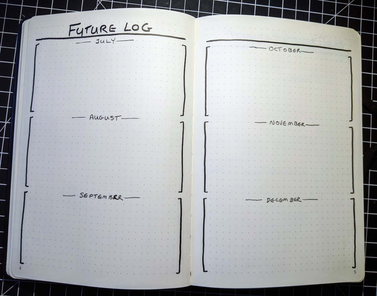 Bullet Journal for 2020, a Minimal Setup