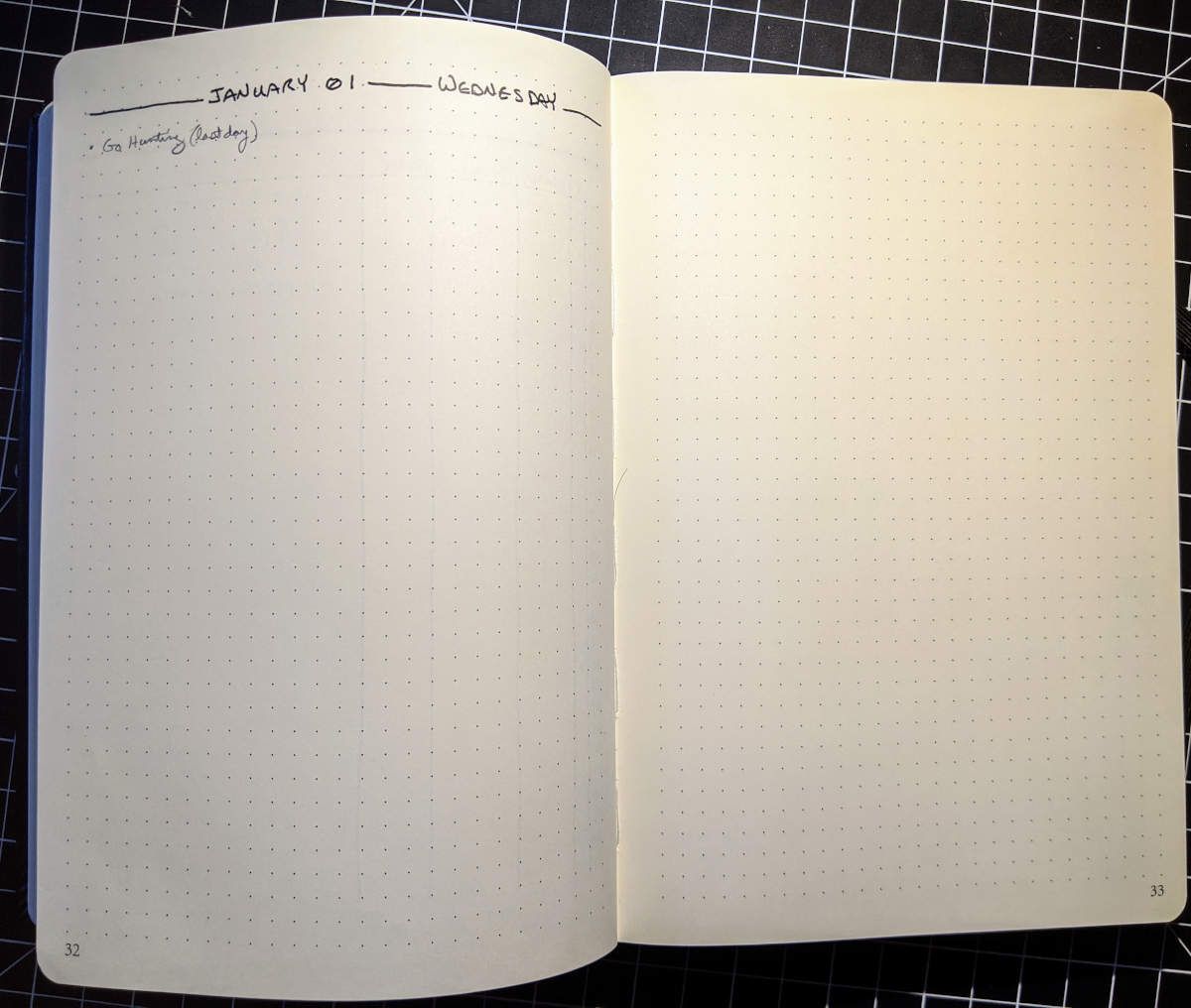 Bullet Journal for 2020, a Minimal Setup