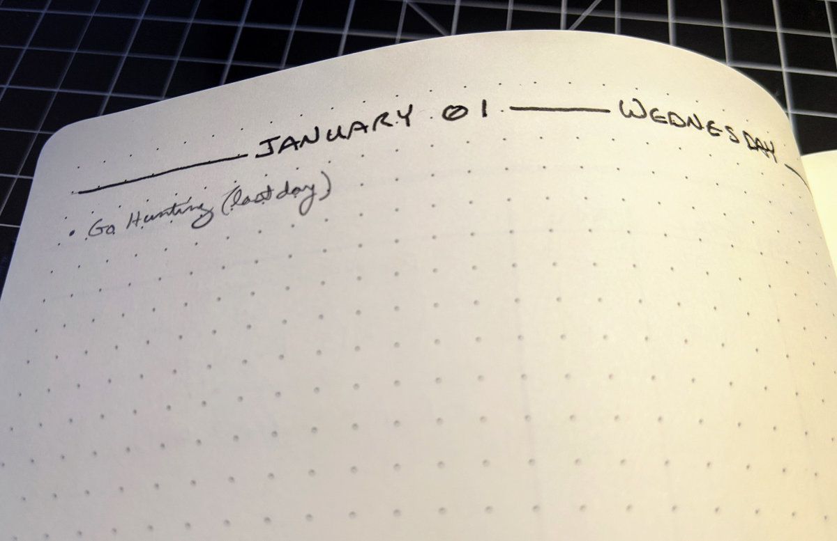 Bullet Journal for 2020, a Minimal Setup